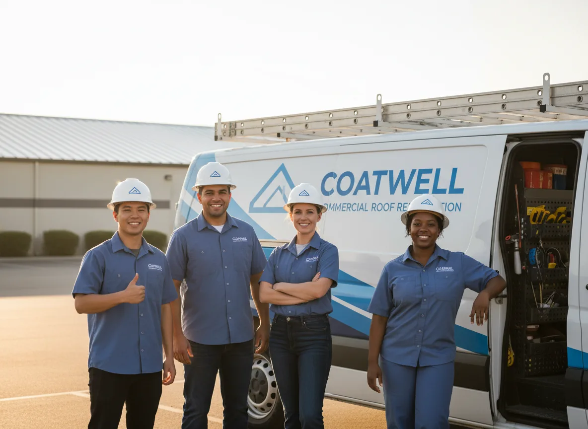 Commercial roof coating company in Groton, VT